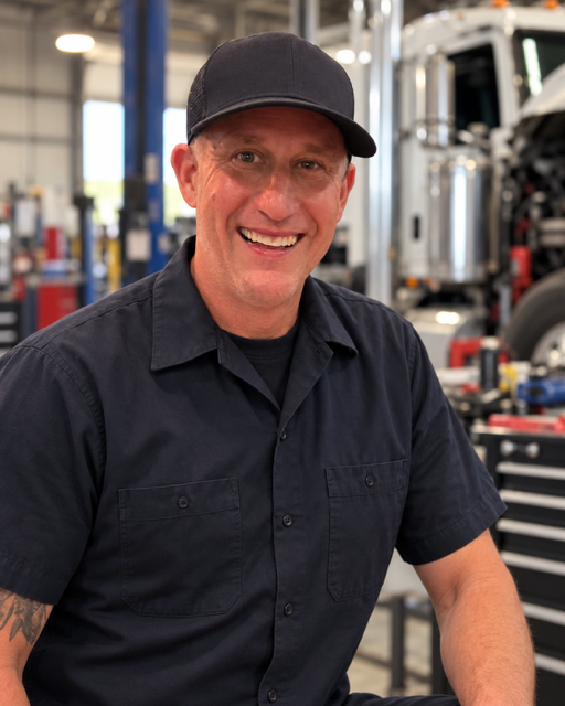 Jeffers team member wearing a black cap in the workshop